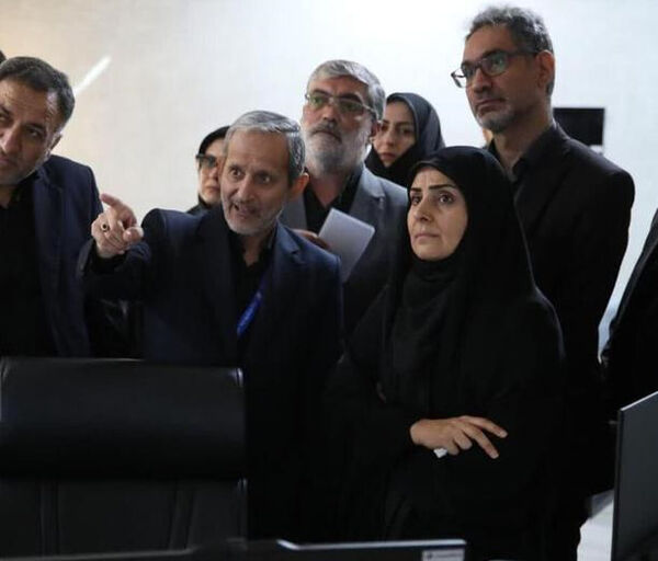 بازدید وزیر راه و شهرسازی از فرودگاه شهید هاشمی‌نژاد مشهد

