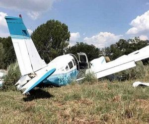 سقوط یک هواپیما در آفریقای جنوبی