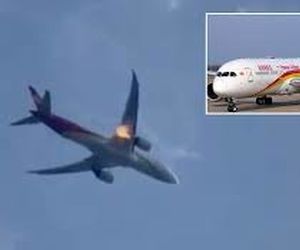 هواپیمای خطوط هوایی هاینان پس از آتش سوزی موتور به رم بازگشت

