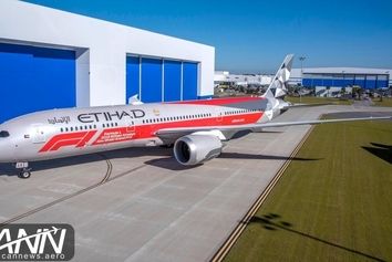 طراحی فرمول 1 هواپیمای 787 هواپیمایی الاتحاد