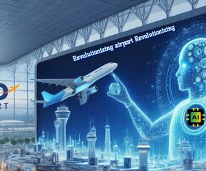 تجربه پرواز با هوش مصنوعی در فرودگاه حیدرآباد