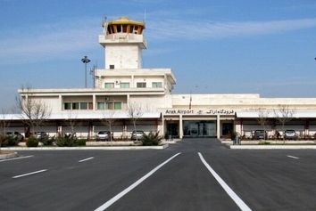 برگزاری مانور حریق در فرودگاه اراک