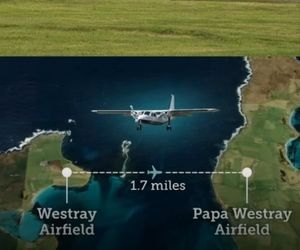 کوتاه‌ترین پرواز تجاری جهان؛ تنها ۵۳ ثانیه در آسمان!