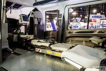 مفهوم کابین اورژانس هوایی بالگرد H160 ایرباس رونمایی می‌شود
