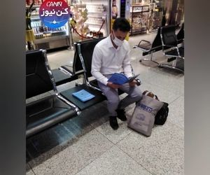 توزیع شماره شانزدهم ماهنامه شبکه صنعت هوانوردی در فرودگاه مهرآباد