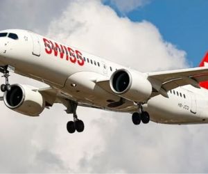 فرود اضطراری پرواز بین‌المللیِ سوئیس در اتریش