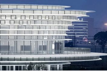 معماری جالب  با الهام از ابرها
 در فرودگاه بین المللی چنگدو