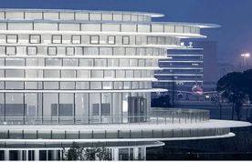 معماری جالب  با الهام از ابرها
 در فرودگاه بین المللی چنگدو