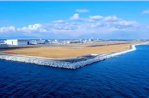 فرودگاه کانسای؛ شاهکار مهندسی ژاپن آرامآرام در حال نشست است