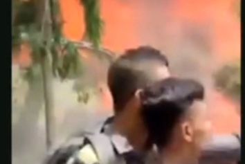 سقوط هواپیمای ارتش بنگلادش در یک مدرسه
