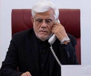 تسلیت دکتر عارف در پی شهادت ۲ نفر از اعضای کادر پروازی هلال‌احمر