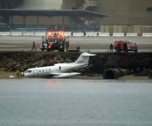 خروج لیر جت از باند 