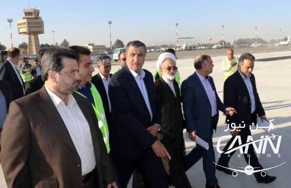 بهره برداری از کارگو فرودگاه اصفهان با حضور وزرای راه‌وشهرسازی و صمت