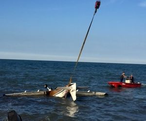 گزارش اولیه سانحه مورخ ۲۰ مهر ۱۴۰۰ (هواپیمای فوق سبک در سواحل نوشهر)