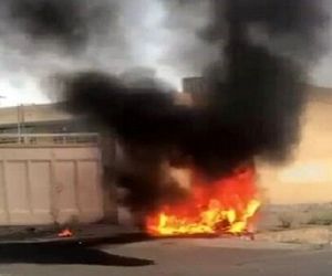 سقوط پهپاد آزمایشی هسا در شاهین شهر