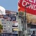 سقوط کشتی هوایی تبلیغاتی باشگاه برزیلی روی ساختمان مسکونی! +فیلم