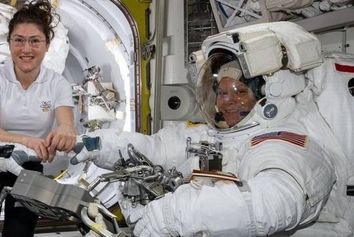 قابلیت ذهنی جالب زنان در فضا!