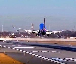 خلبان هواپیمای مسافربری آمریکا از وقوع سانحه جلوگیری کرد + فیلم