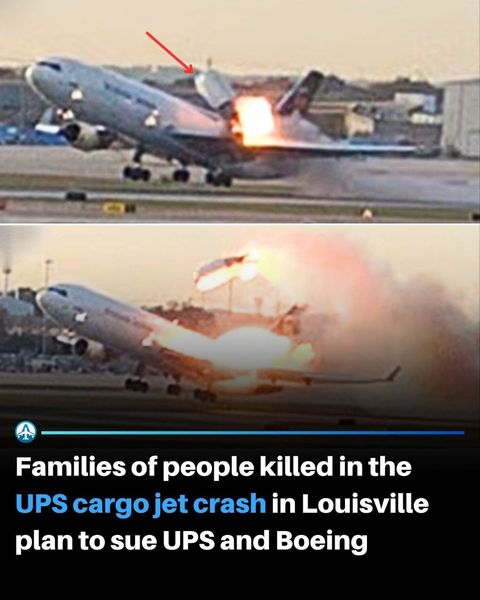 شکایت خانواده قربانیان سانحه مرگبار هواپیمای باری لوئیزویل از UPS و بویینگ