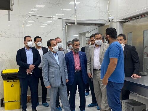 بازدید رستمی از پروژه توسعه ترمینال داخلی فرودگاه مشهد 
