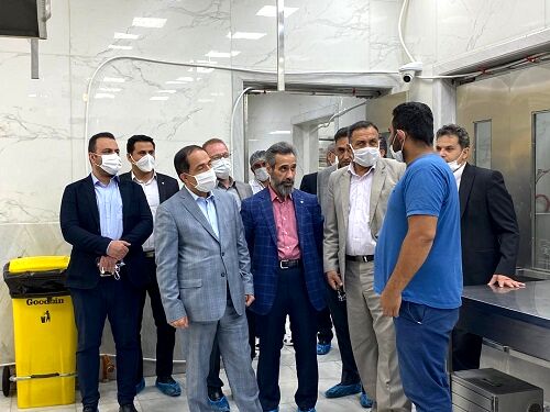 بازدید رستمی از پروژه توسعه ترمینال داخلی فرودگاه مشهد 