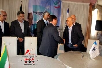 «آسمان» تفاهم‌نامه ساخت لاستیک هواپیما امضا کرد