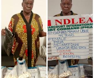 بازداشت زن نیجریه‌ای که با ۲.۵ کیلوگرم کوکائین قصد سفر به ایران داشت!