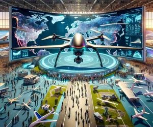 تکنولوژی پهپاد انقلابی که در نمایشگاه هوانوردی رونمایی شد