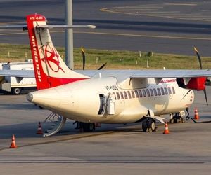 خطر از بیخ گوش هواپیمای هندی گذشت 
