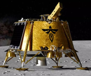 فرود اولین کاوشگر تجاری ایرو اسپیس روی ماه +فیلم