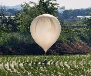 پرتاب بالون‌های حاوی زباله کره شمالی به فرودگاه سئول