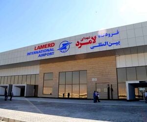 خسارت ۳۵ میلیارد ریالی طوفان به فرودگاه لامرد