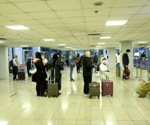  اجرای طرح فاصله گذاری اجتماعی در ترمینال مسافری شماره یک فرودگاه بین المللی امام خمینی(ره)