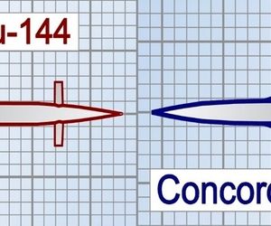 مقایسه کنکورد و توپولوف 144