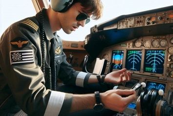 وقتی خلبان در مواجهه با پنل ابزار معیوب، به غریزه خود تکیه کرد! +فیلم