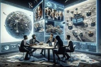 رویای اقامت در ماه به حقیقت می‌پیوندد!/ عکس