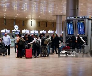  بلاتکلیفی مسافران بعد تعطیلی فرودگاه بن‌گوریون +فیلم