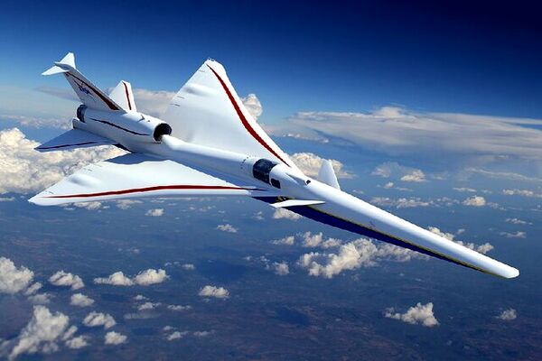 مهمانی ناسا برای رونمایی از هواپیمای مافوق صوت «X-59»