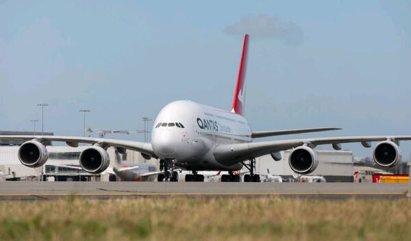 بازگشت A380 به استرالیا 