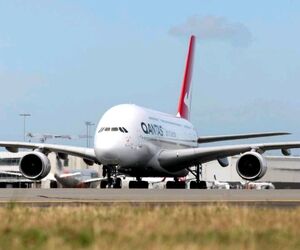 بازگشت A380 به استرالیا 