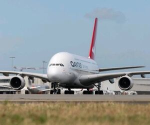 بازگشت A380 به استرالیا 