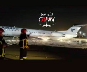 سانحه برای فوکر100 ایران ایر