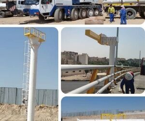 آغاز زیرسازی چراغ‌های اپروچ فرودگاه بین المللی مهرآباد