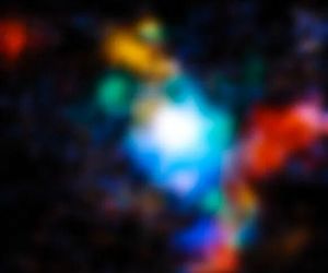 کشف یک خوشه کهکشانی شگفت‌انگیز در کیهان اولیه