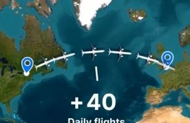 شلوغ‌ترین مسیر پروازی جهان کدام است؟