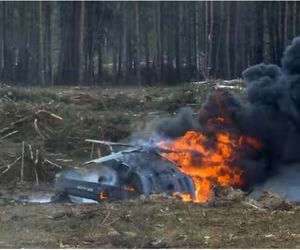 سقوط بالگرد ارتش روسیه در جنوب مسکو