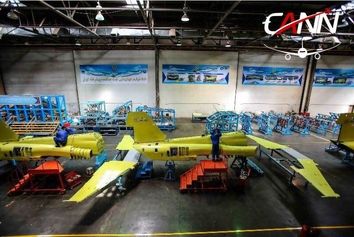 با حضور وزیر دفاع در اصفهان؛افتتاح خط تولید جنگنده کوثر
