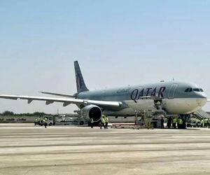 نخستین پرواز هواپیمایی قطر به فرودگاه حلب پس از ۱۳ سال وقفه