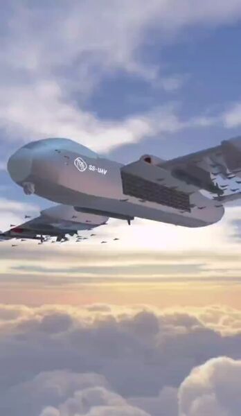 
چین آماده پرتاب نخستین ناو پهپادی هوایی؛ Jiutian SS-UAV با ظرفیت حمل بیش از ۱۰۰ پهپاد و موشک


