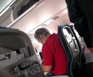 پرواز آبادان-اصفهان هم اکنون و مراقبت مسافر از کرونا در هواپیما در اولین ساعات سال٩٩